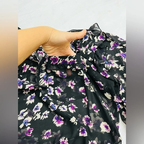 MISA Los Angeles Lillie Neck Tie Top Size Small NWOT $246 - Picture 3 of 16